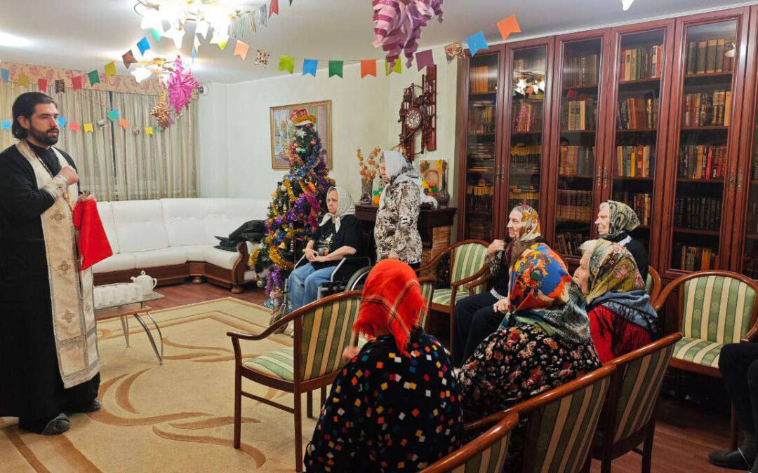 Пастырский визит в&nbsp;дом-интернат деревни Беляниново